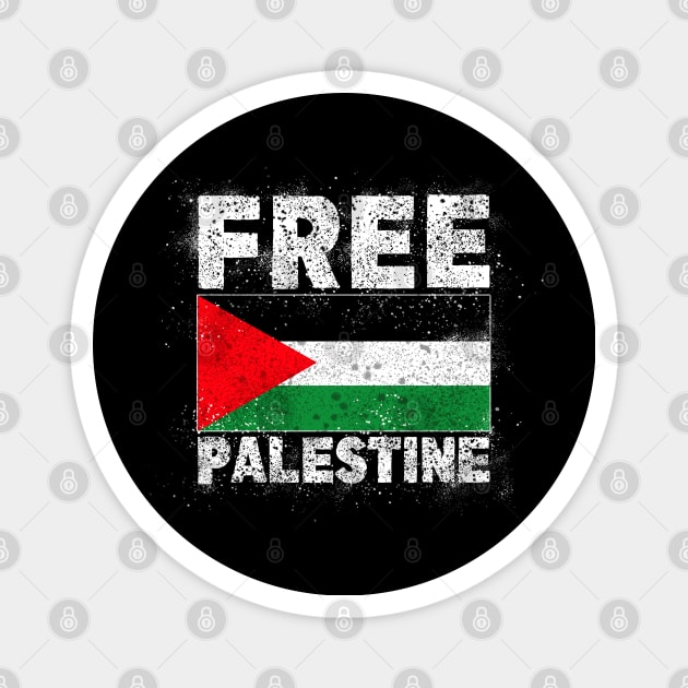 FREE PALESTINE Magnet by AMOS_STUDIO